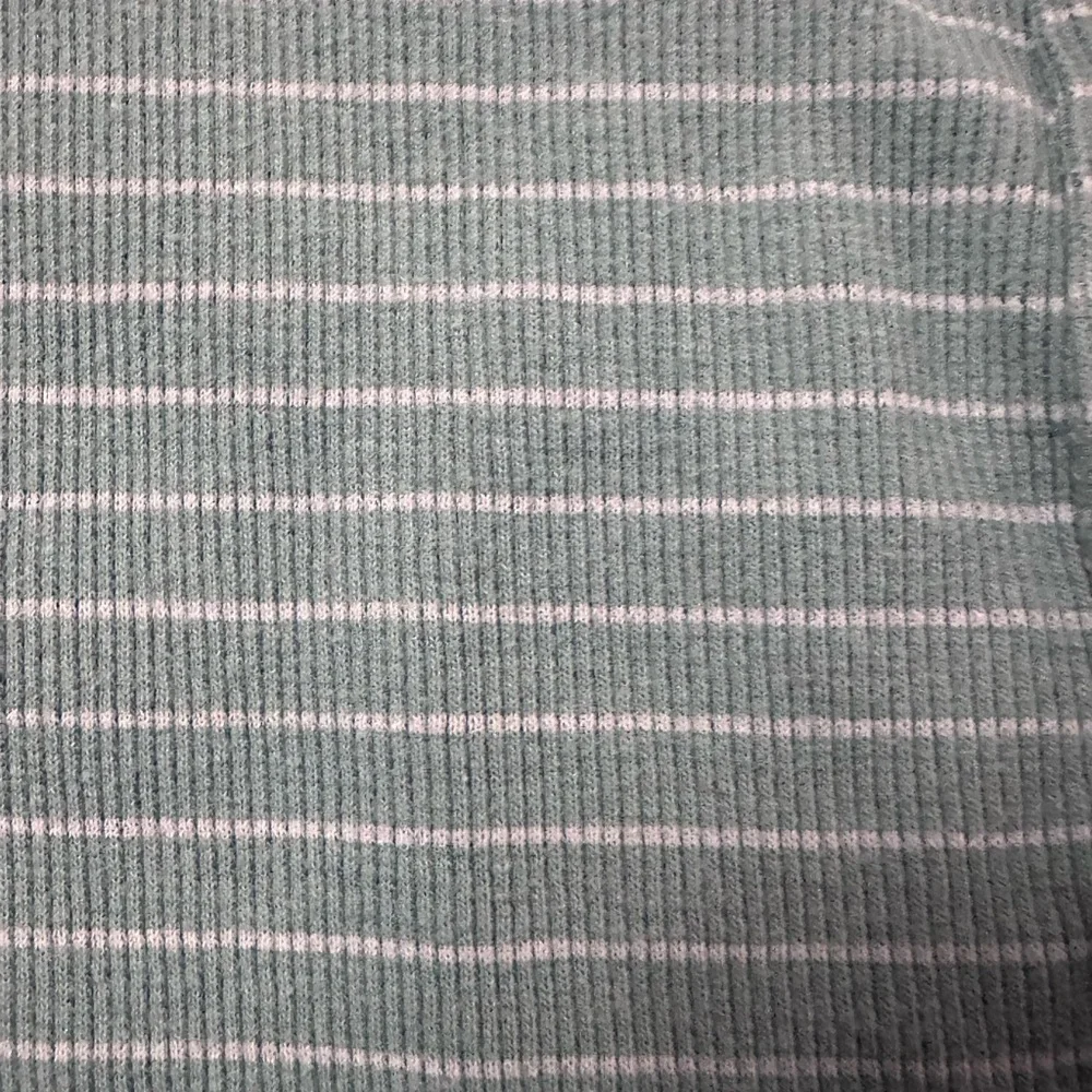 ✔️ Kate Quinn 6-12M Organic Cotton Ribbed Romper | Green Stripe